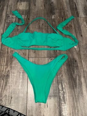 Luli Fama green playa vibes Bikini Set large